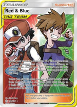 Red & Blue (Full Art) 234/236 - SM  Cosmic Eclipse Holofoil - Poke-Collect
