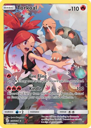 Torkoal 237/236 - Cosmic Eclipse Holofoil - Poke-Collect