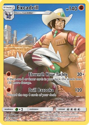 Excadrill (Secret) 246/236 - SM  Cosmic Eclipse Holofoil - Poke-Collect