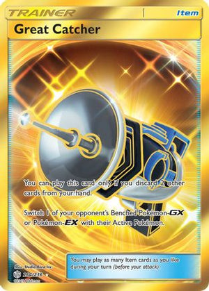 Great Catcher (Secret) 264/236 - SM  Cosmic Eclipse Holofoil - Poke-Collect