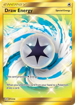 Draw Energy (Secret) 271/236 - SM  Cosmic Eclipse Holofoil - Poke-Collect