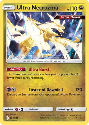 Ultra Necrozma 164/236 - Cosmic Eclipse Reverse Holofoil - Poke-Collect