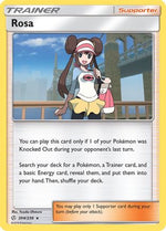 Rosa 204/236 - SM  Cosmic Eclipse Reverse Holofoil - Poke-Collect