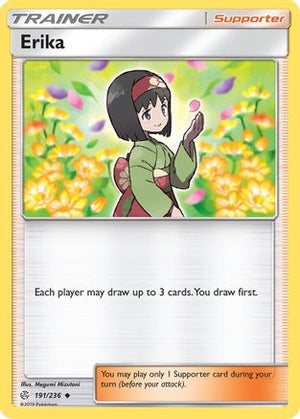 Erika 191/236 - SM  Cosmic Eclipse Reverse Holofoil - Poke-Collect