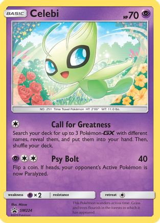 Celebi - SM224 SM224/248 - SM Promos Holofoil - Poke-Collect