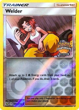 Welder - 189a/214 (Regional Championships) 189a - League & Championship Cards Reverse Holofoil - Poke-Collect