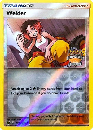 Welder - 189a/214 (Regional Championships) 189a - League & Championship Cards Reverse Holofoil - Poke-Collect