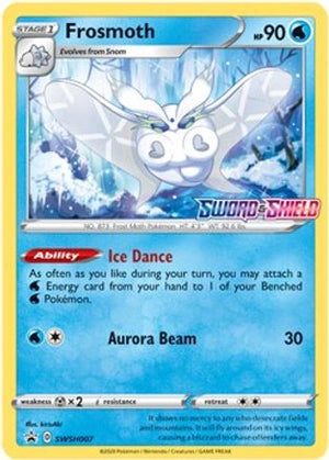Frosmoth - SWSH007 (Prerelease) SWSH007/307 - SWSH Sword & Shield Promo Cards Holofoil - Poke-Collect