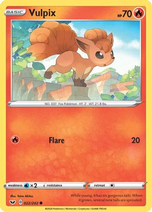 Vulpix 22/202 - Sword & Shield - Poke-Collect