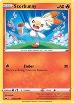 Scorbunny (030) 30/202 - SWSH01 Sword & Shield Base Set Reverse Holofoil - Poke-Collect