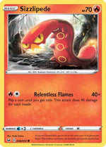 Sizzlipede (038) 38/202 - SWSH01 Sword & Shield Base Set Reverse Holofoil - Poke-Collect