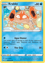 Krabby (042) 42/202 - SWSH01 Sword & Shield Base Set Reverse Holofoil - Poke-Collect
