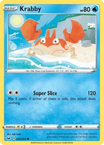 Krabby (043) 43/202 - SWSH01 Sword & Shield Base Set - Poke-Collect