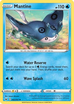 Mantine 52/202 - SWSH01 Sword & Shield Base Set - Poke-Collect