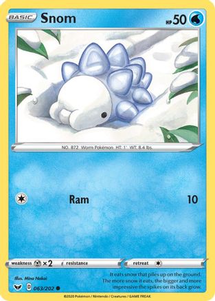 Snom 63/202 - Sword & Shield - Poke-Collect