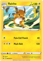 Raichu 66/202 - SWSH01 Sword & Shield Base Set Reverse Holofoil - Poke-Collect