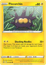 Pincurchin 77/202 - SWSH01 Sword & Shield Base Set - Poke-Collect