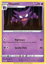 Haunter 84/202 - SWSH01 Sword & Shield Base Set - Poke-Collect