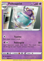 Polteageist 90/202 - SWSH01 Sword & Shield Base Set Reverse Holofoil - Poke-Collect