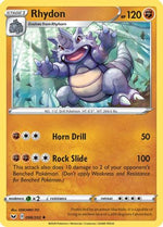 Rhydon 98/202 - SWSH01 Sword & Shield Base Set Reverse Holofoil - Poke-Collect