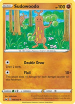 Sudowoodo 100/202 - Sword & Shield Reverse Holofoil - Poke-Collect