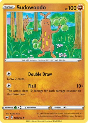 Sudowoodo 100/202 - Sword & Shield - Poke-Collect