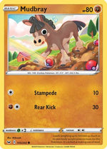 Mudbray 105/202 - SWSH01 Sword & Shield Base Set Reverse Holofoil - Poke-Collect