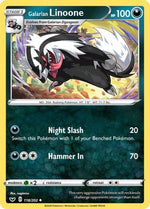 Galarian Linoone 118/202 - SWSH01 Sword & Shield Base Set - Poke-Collect