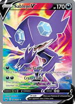 Sableye V (Full Art) 194/202 - SWSH01 Sword & Shield Base Set Holofoil - Poke-Collect