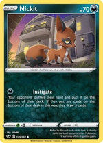 Nickit 125/202 - SWSH01 Sword & Shield Base Set - Poke-Collect