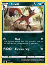 Thievul 126/202 - Sword & Shield Reverse Holofoil - Poke-Collect