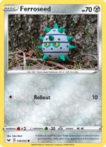 Ferroseed 130/202 - SWSH01 Sword & Shield Base Set Reverse Holofoil - Poke-Collect