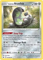 Galarian Stunfisk 132/202 - SWSH01 Sword & Shield Base Set - Poke-Collect