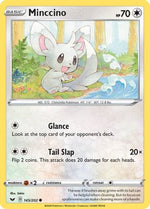 Minccino (145) 145/202 - SWSH01 Sword & Shield Base Set - Poke-Collect