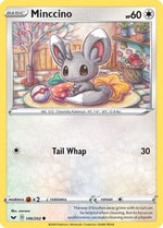 Minccino (146) 146/202 - SWSH01 Sword & Shield Base Set - Poke-Collect