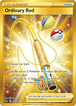 Ordinary Rod (Secret) 215/202 - SWSH01 Sword & Shield Base Set Holofoil - Poke-Collect