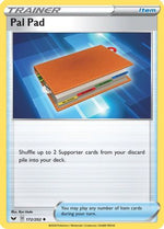 Pal Pad 172/202 - SWSH01 Sword & Shield Base Set - Poke-Collect