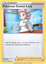 Pokemon Center Lady 176/202 - SWSH01 Sword & Shield Base Set Reverse Holofoil - Poke-Collect