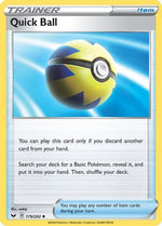 Quick Ball 179/202 - SWSH01 Sword & Shield Base Set Reverse Holofoil - Poke-Collect