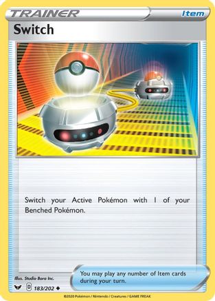 Switch 183/202 - Sword & Shield - Poke-Collect