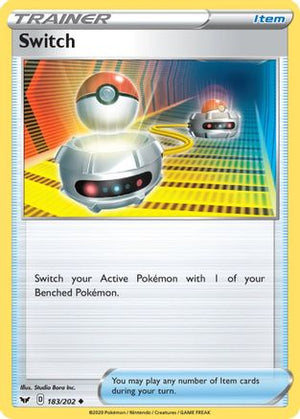 Switch 183/202 - Sword & Shield - Poke-Collect
