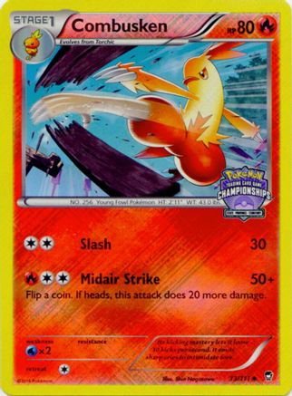 Combusken - 13/111 (State Championships) 13 - League & Championship Cards Reverse Holofoil - Poke-Collect