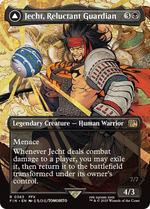 Jecht, Reluctant Guardian // Braska's Final Aeon (FIN-363) - FINAL FANTASY: (enchantment) (Borderless) - Poke-Collect