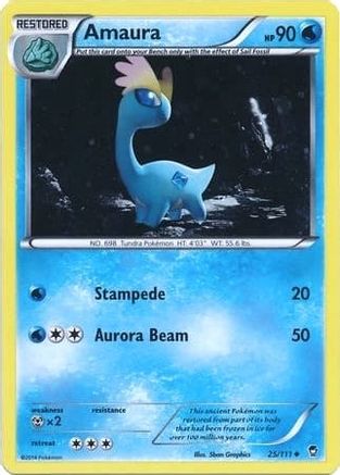 Amaura - 25/111 (Cosmos Holo) 25 - Miscellaneous Cards & Products Holofoil - Poke-Collect