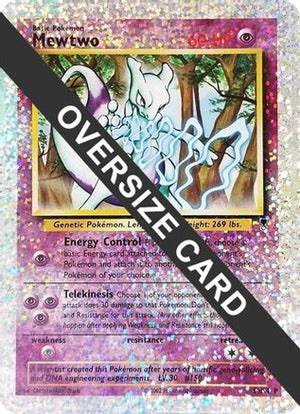 Mewtwo - S4/S4 (Box Topper) S4 - Jumbo Cards Reverse Holofoil - Poke-Collect
