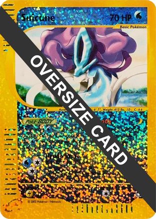 Suicune - 7/12 7 - Jumbo Cards Reverse Holofoil - Poke-Collect