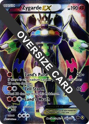Zygarde EX - 54/124 54 - Jumbo Cards - Poke-Collect