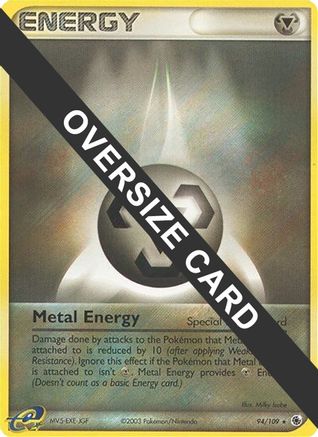 Metal Energy - 94/109 (EX Ruby & Sapphire) 94 - Jumbo Cards Holofoil - Poke-Collect