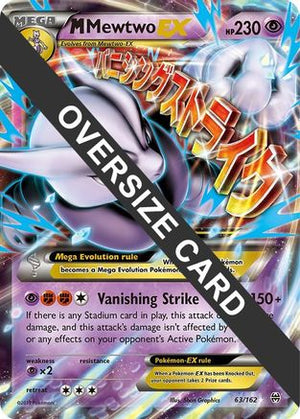 M Mewtwo EX - 63/162 63 - Jumbo Cards Holofoil - Poke-Collect