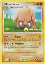 Piloswine - 46/100 (Prerelease) [Staff] 46 - Nintendo Promos - Poke-Collect